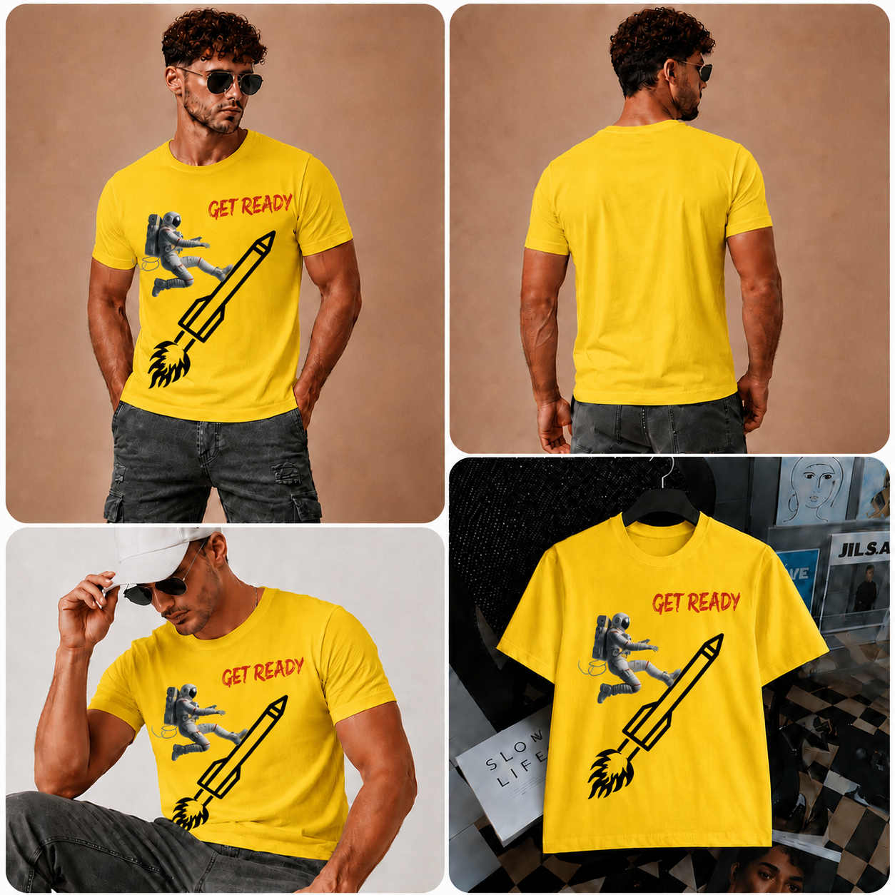 Get Ready – Rocket Rider Graphic Tee