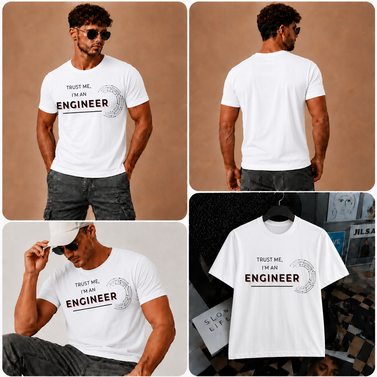 “Trust Me, I’m an Engineer” Minimal Tech T-Shirt