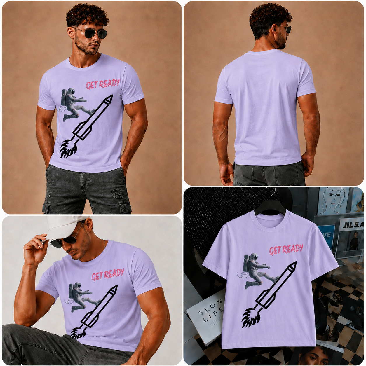 Get Ready – Rocket Rider Graphic Tee